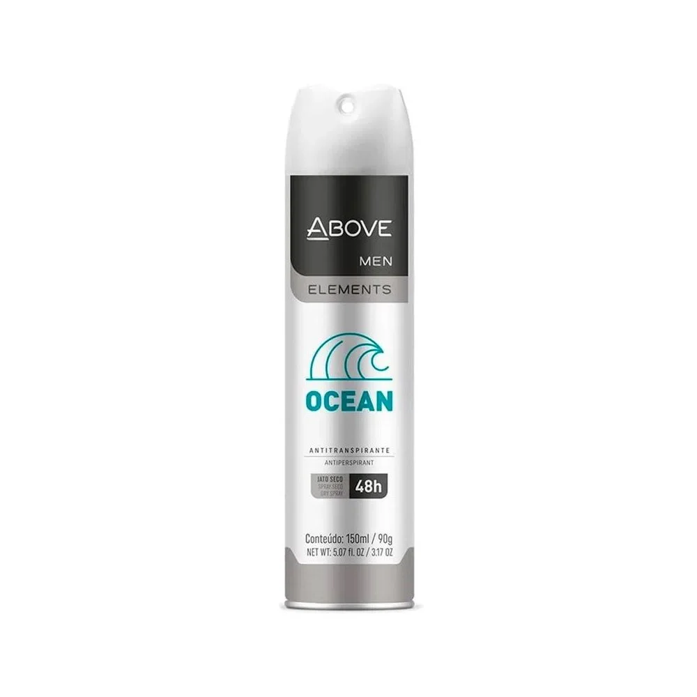 DESODORANTE AEROSOL ABOVE OCEAN MASCULINO 150ML