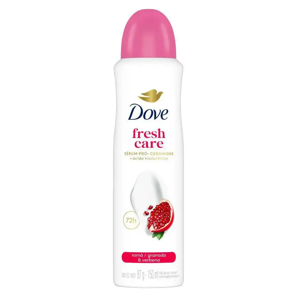 DESODORANTE AEROSOL DOVE ROMA/VERBENA FEMININO 150ML