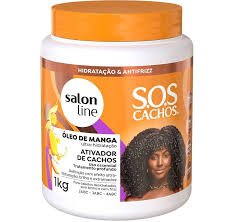 ATIVADOR CACHOS SALONLINE SOS UMIDIFICADOR OLEO MANGA 1KG