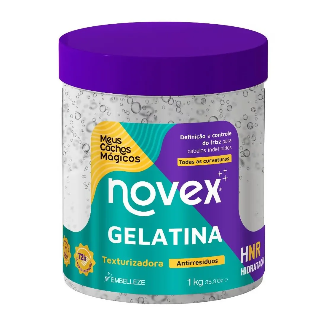 GELATINA CABELO NOVEX MEU CACHOS MAGICO 500G