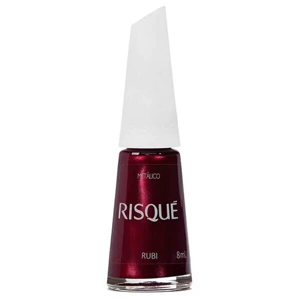 ESMALTE RISQUE RUBI SEM BLISTER DISPLAY 6U