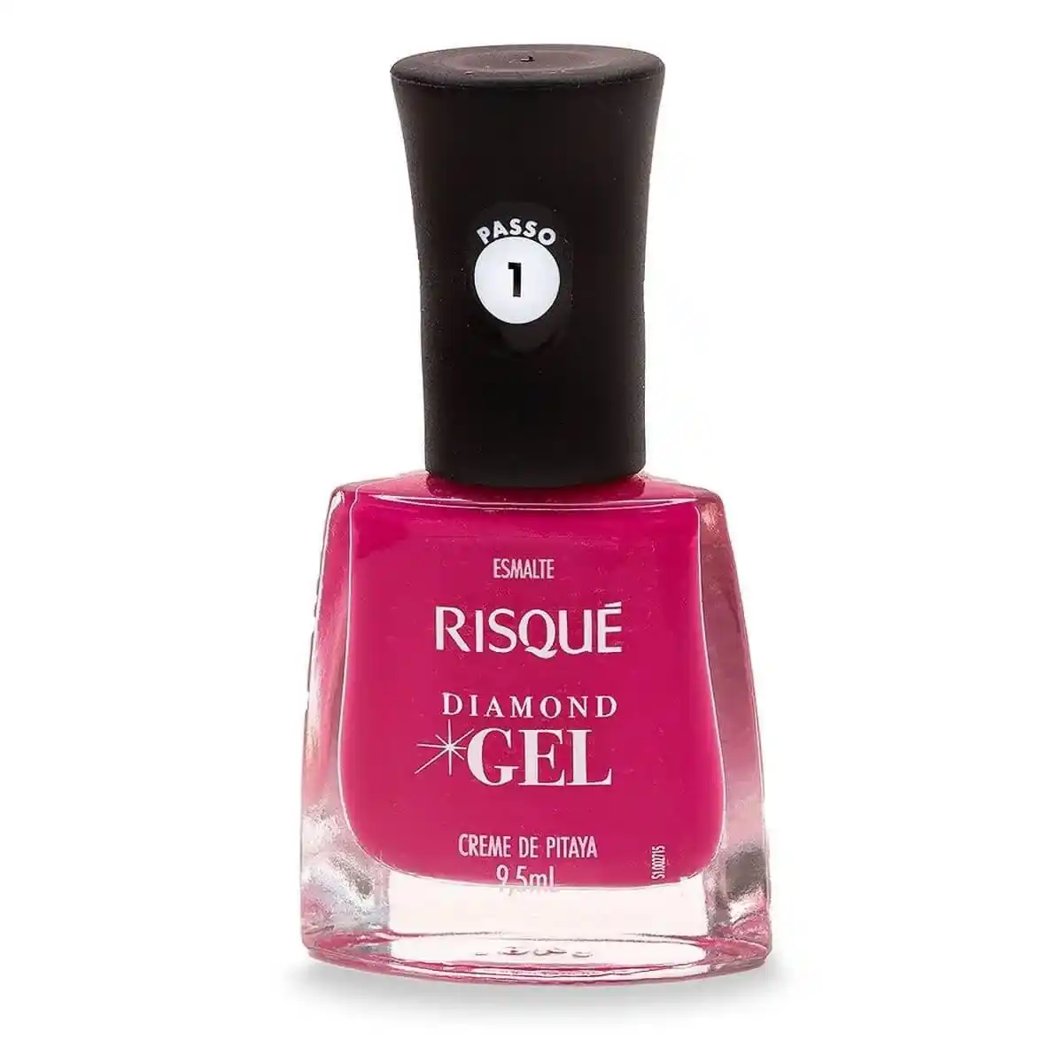 ESMALTE RISQUE DIAMOND GEL CREME DE PITAYA SEM BLISTER DISPLAY 6U