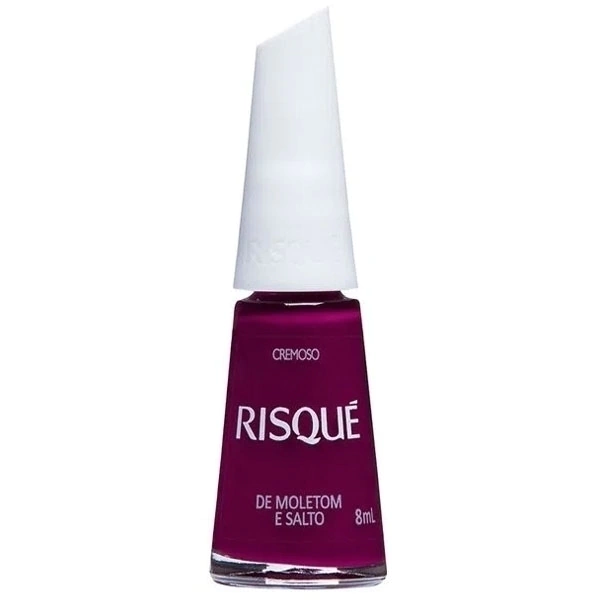 ESMALTE RISQUE DE MOLETOM E SALTO SEM BLISTER DISPLAY 6U