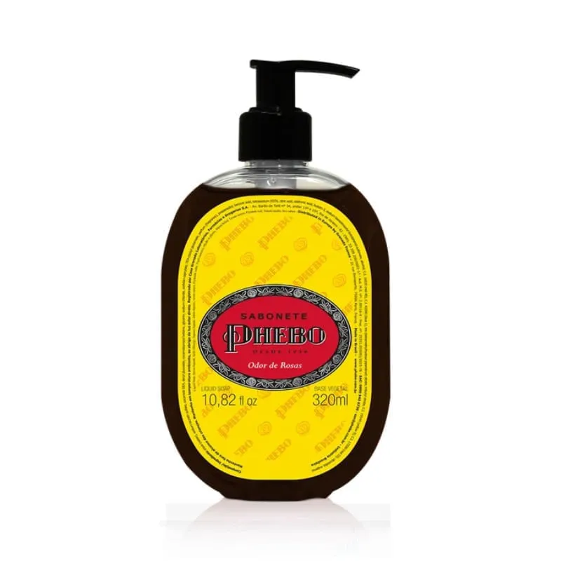 SABONETE LIQUIDO PHEBO ODOR DE ROSAS 320ML