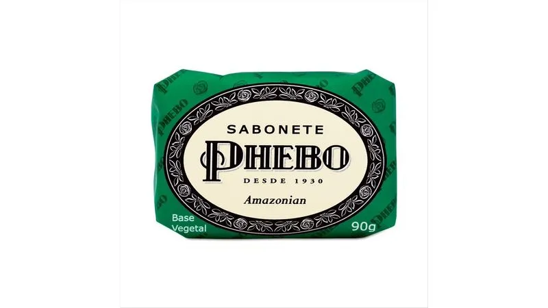 SABONETE PHEBO AMAZONIAN 90G DUZIA