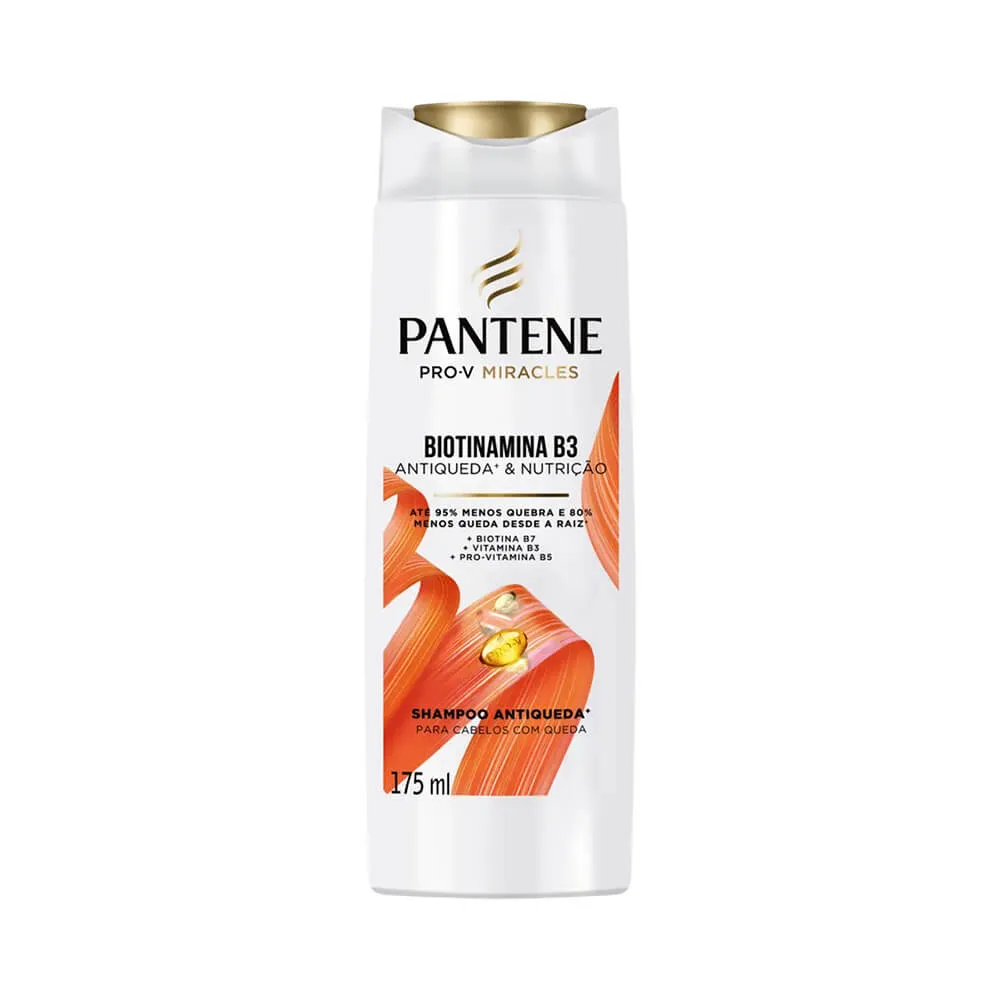 SHAMPOO PANTENE BIOTINAMINA B3 175ML
