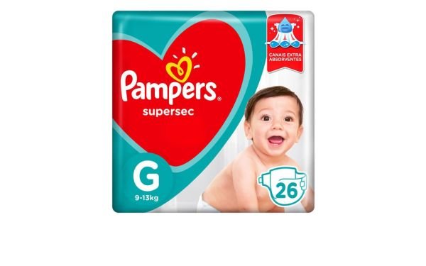FRALDA PAMPERS SUPERSEC G 26U