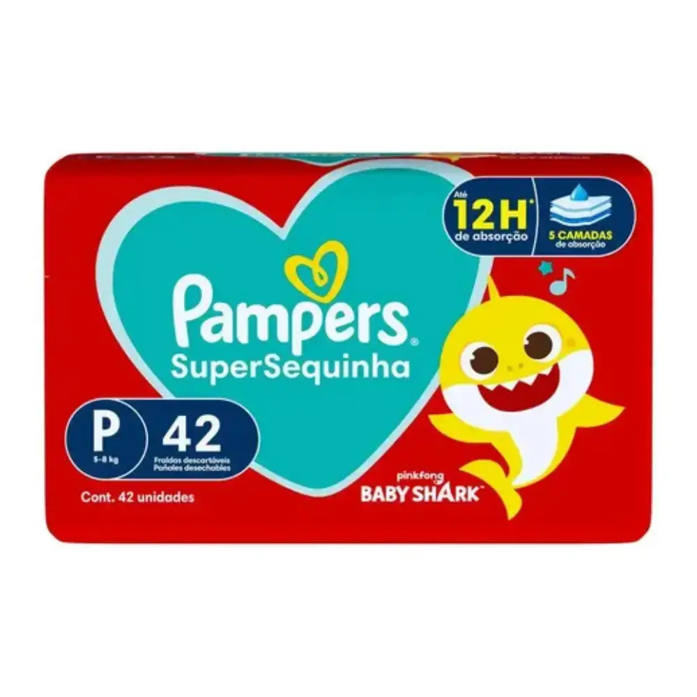 FRALDA PAMPERS SUPERSEQUINHA MEGA P 42U