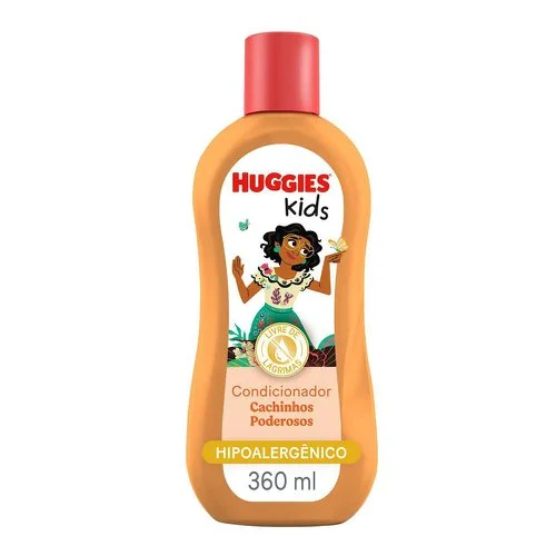 CONDICIONADOR INFANTIL HUGGIES KIDS CACHINHOS PODEROSOS 360ML