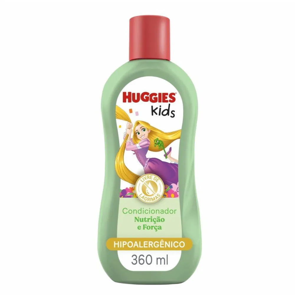 CONDICIONADOR INFANTIL HUGGIES KIDS NUTRICAO E FORCA 360ML