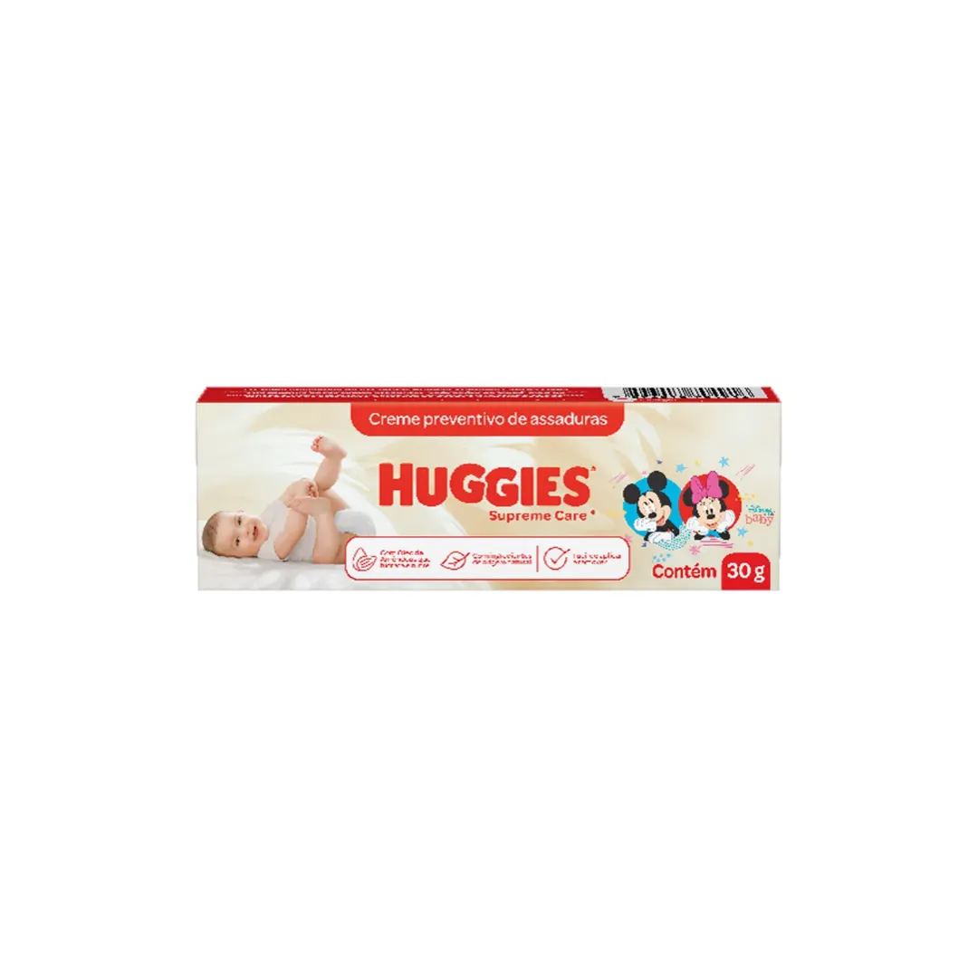CREME ASSADURA HUGGIES SUPREME CARE 30G