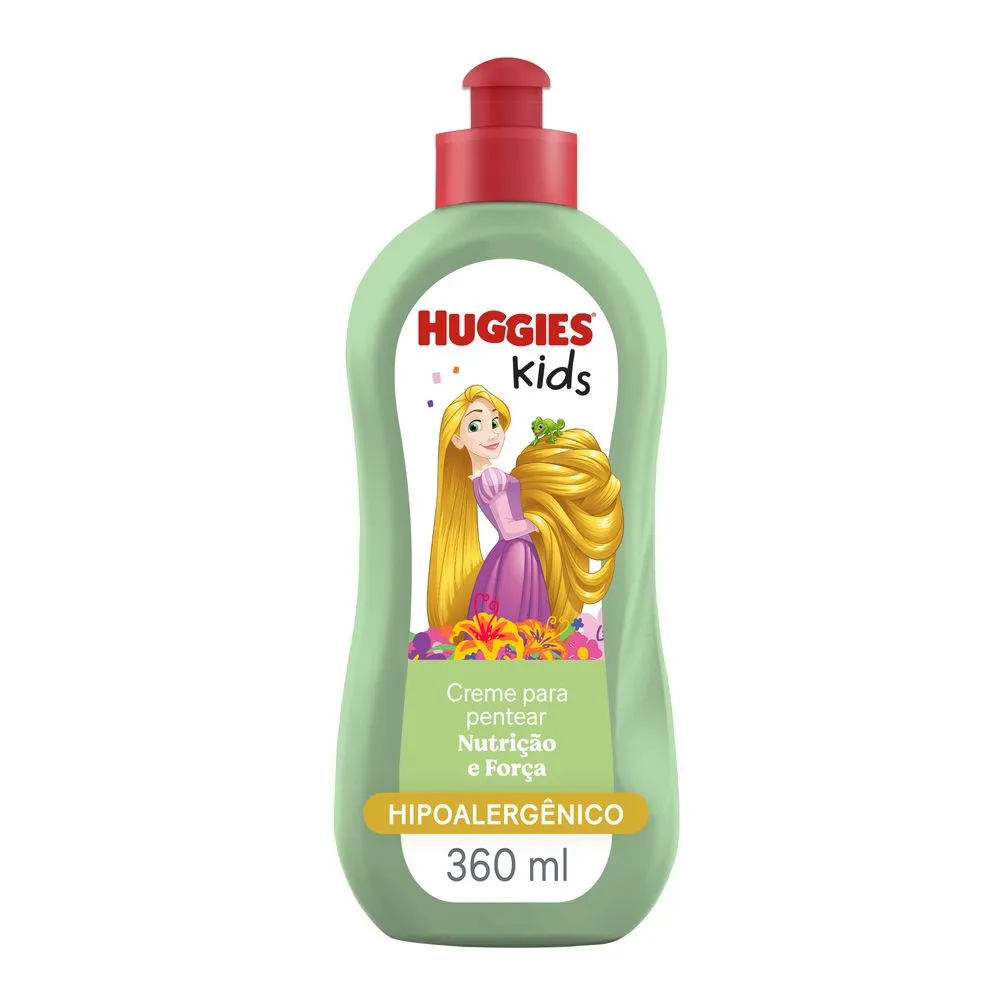 CREME PENTEAR KIDS HUGGIES NUTRICAO E FORCA 360ML