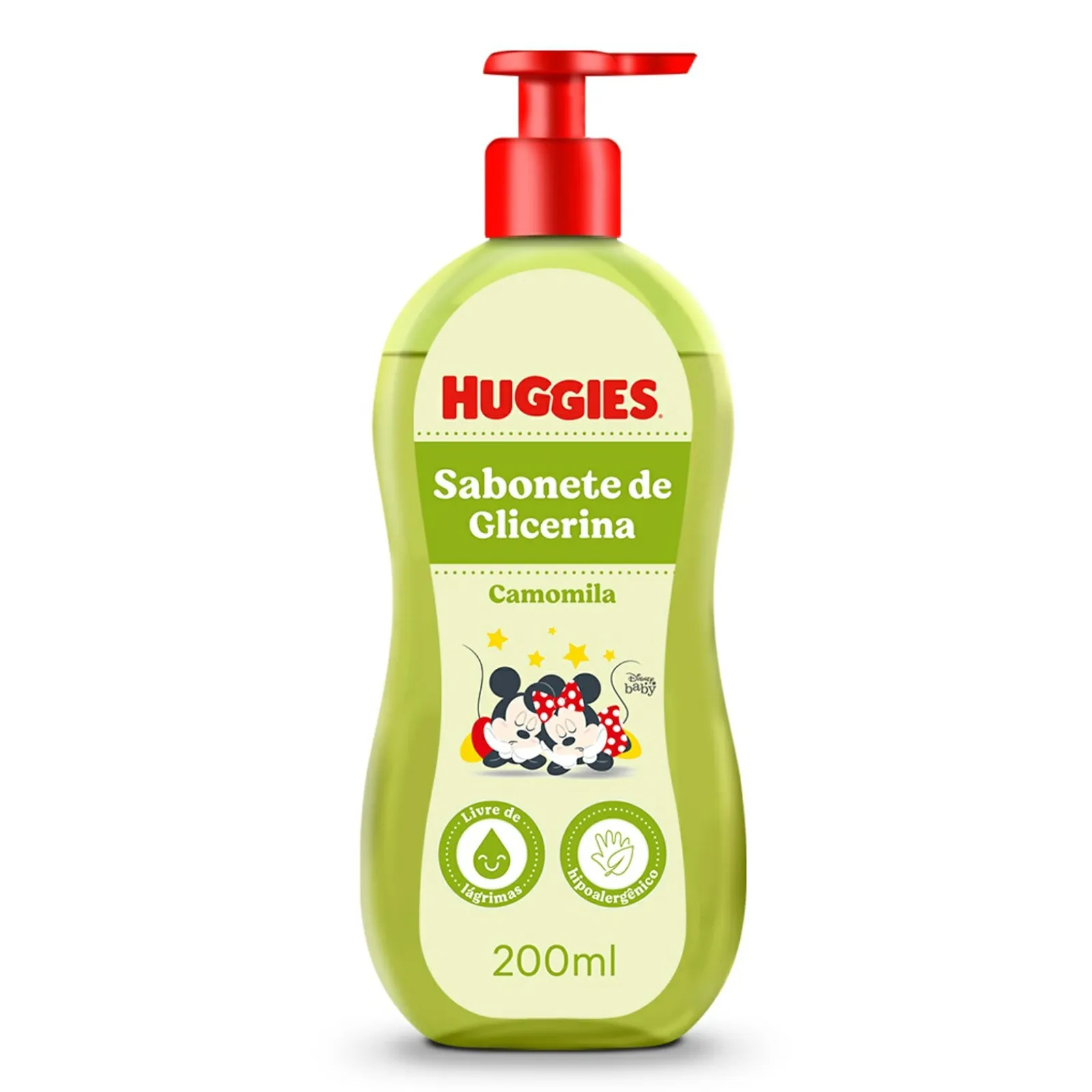 SABONETE INFANTIL LIQUIDO HUGGIES CAMOMILA 200ML
