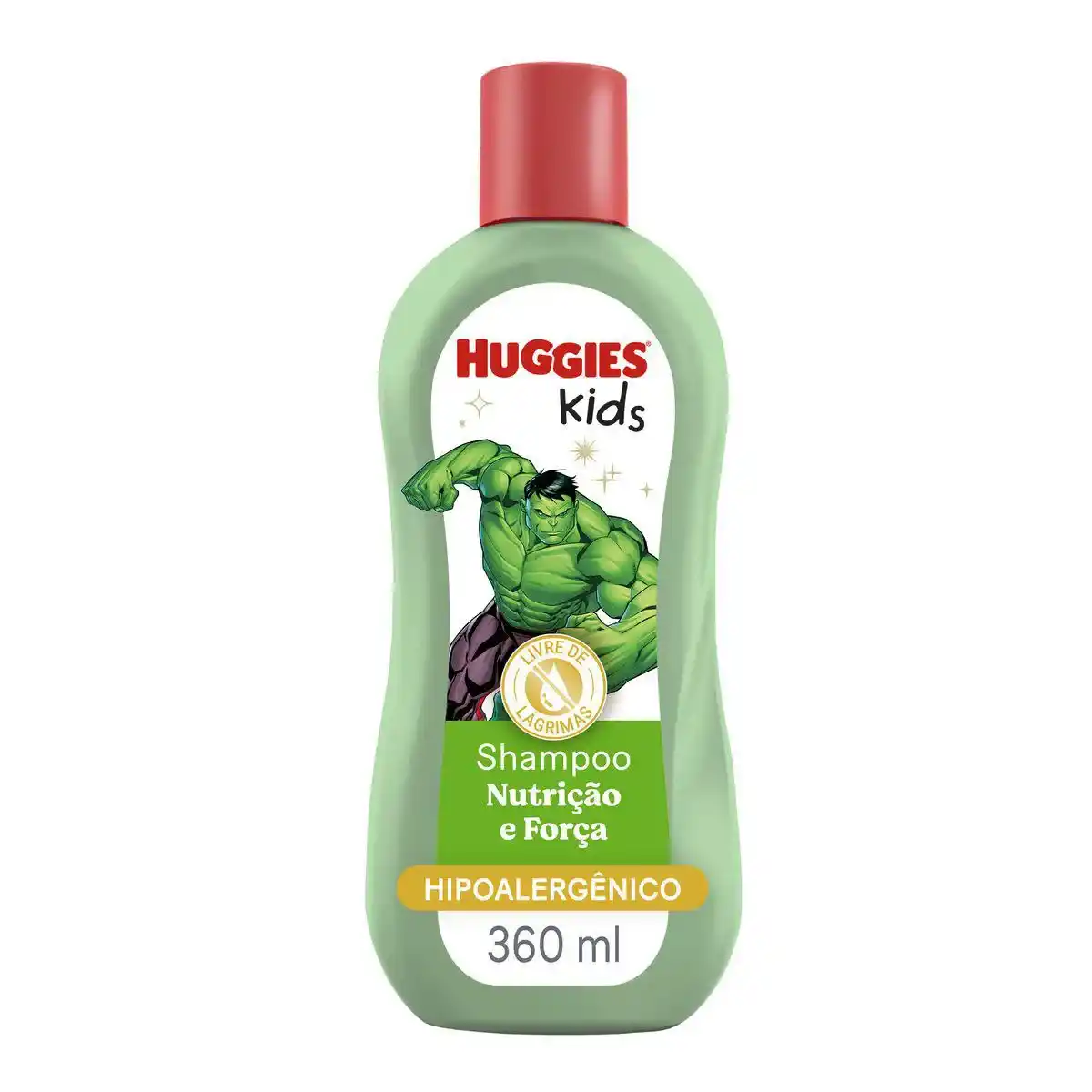 SHAMPOO INFANTIL HUGGIES NUTRICAO E FORCA HULK 200ML
