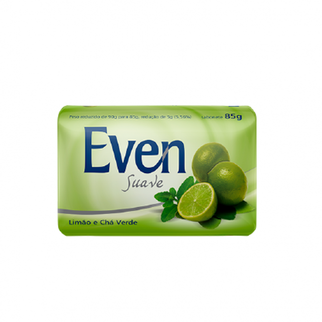 SABONETE EVEN LIMAO E CHA VERDE 85G DUZIA
