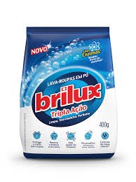 LAVA ROUPA EM PO BRILUX TRIPLA ACAO 400G