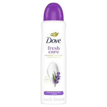 DESODORANTE AEROSOL DOVE FRESH CARE LAVANDA FEMININO 150ML