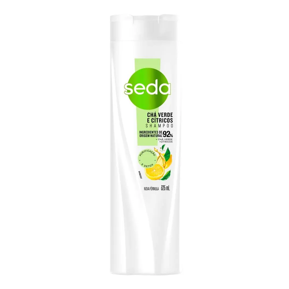 SHAMPOO SEDA CHA VERDE E CITRICOS 325ML