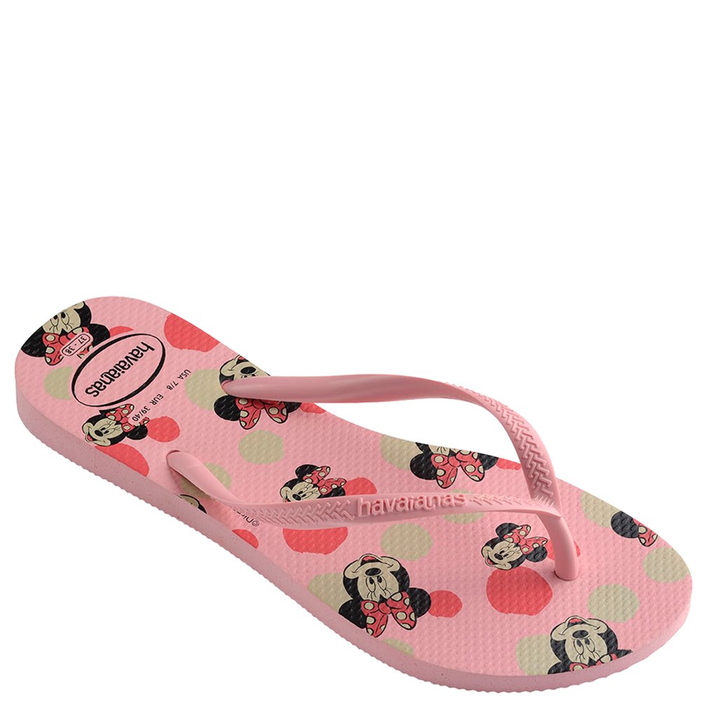 SANDALIA HAVAIANAS SLIM DISNEY MACARON ROSA 41/42