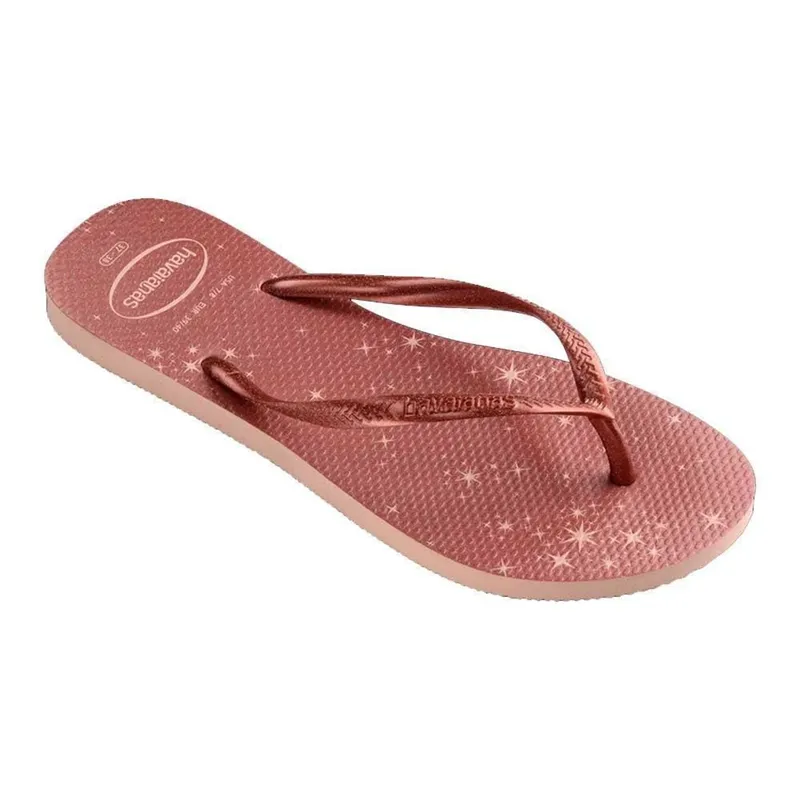 SANDALIA HAVAIANAS SLIM GLOSS ROSA 41/42