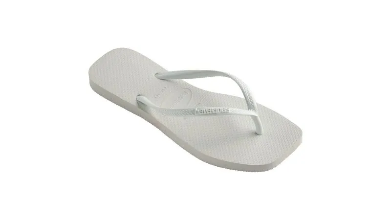SANDALIA HAVAIANAS SLIM SQUARE BRANCA 33/34