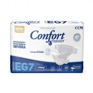 FRALDA GERIATRICA CONFORT REGULAR E/G 7U