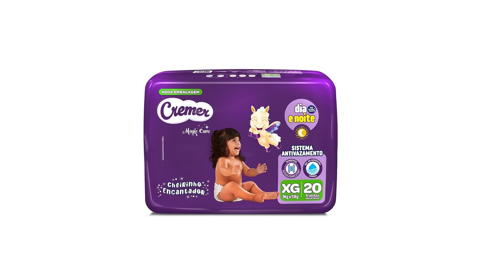 FRALDA BABY CREMER PRATICA XG 20U