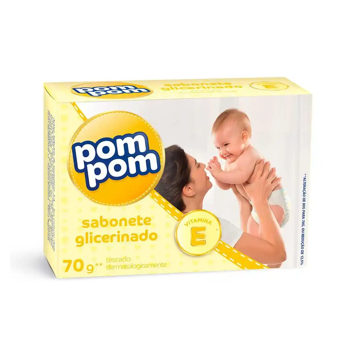 SABONETE INFANTIL POMPOM GLICERINADO 80G