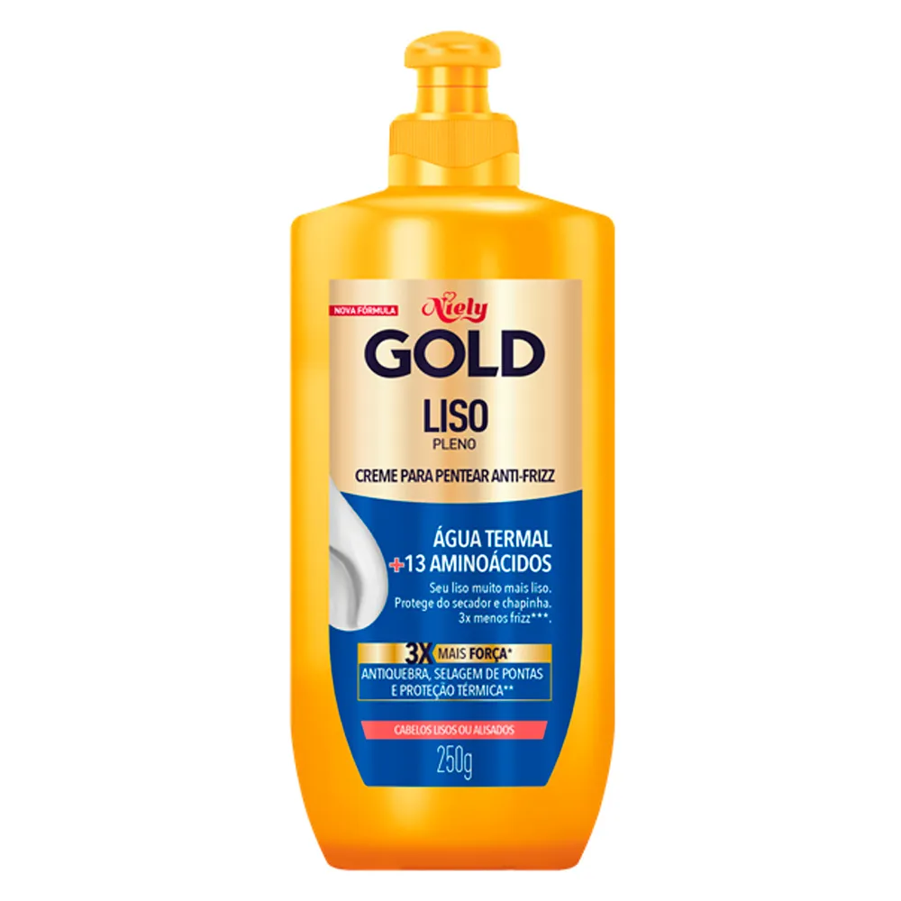 CREME PENTEAR NIELY GOLD LISO PLENO 250ML