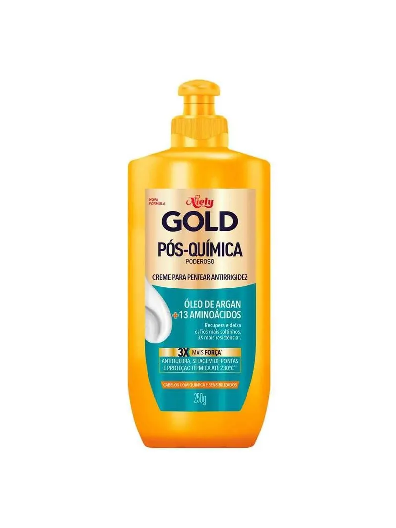 CREME PENTEAR NIELY GOLD POS QUIMICA 250ML
