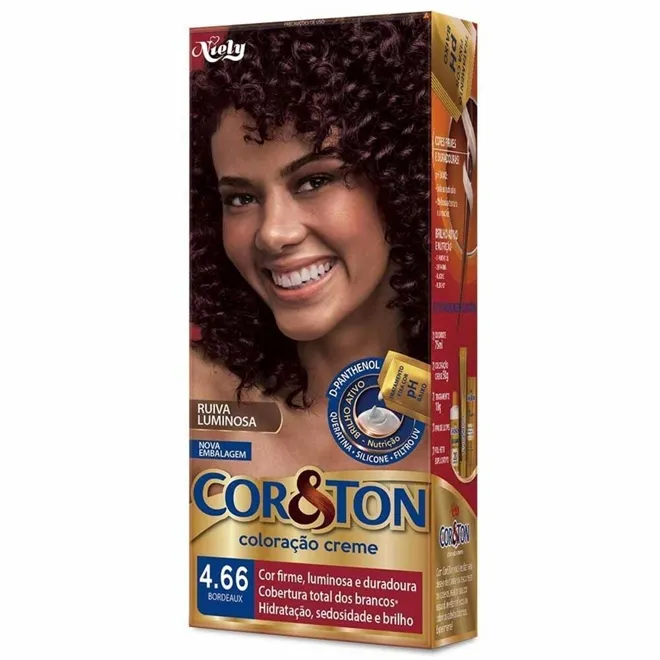 TINTURA COR E TON BOURDEAUX 4.66