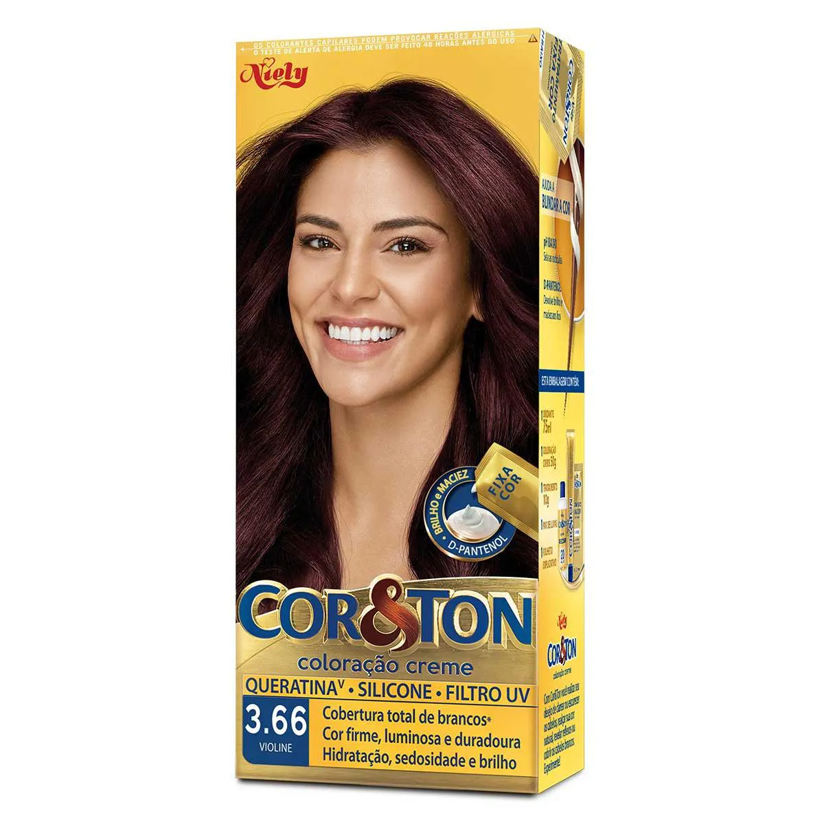 TINTURA COR E TON VIOLINE 3.66