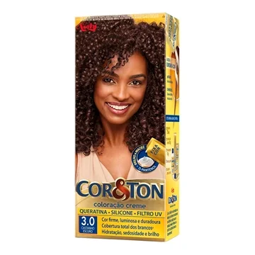 TINTURA COR E TON CASTANHO ESCURO 3.0