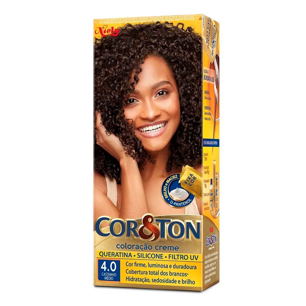 TINTURA COR E TON CASTANHO MEDIO 4.0