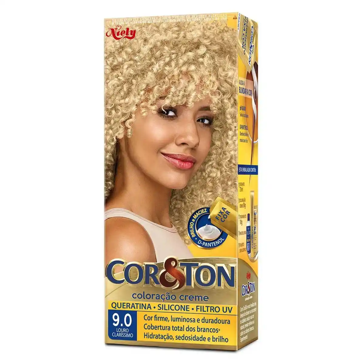 TINTURA COR E TON LOURO CLARISSIMO 9.0