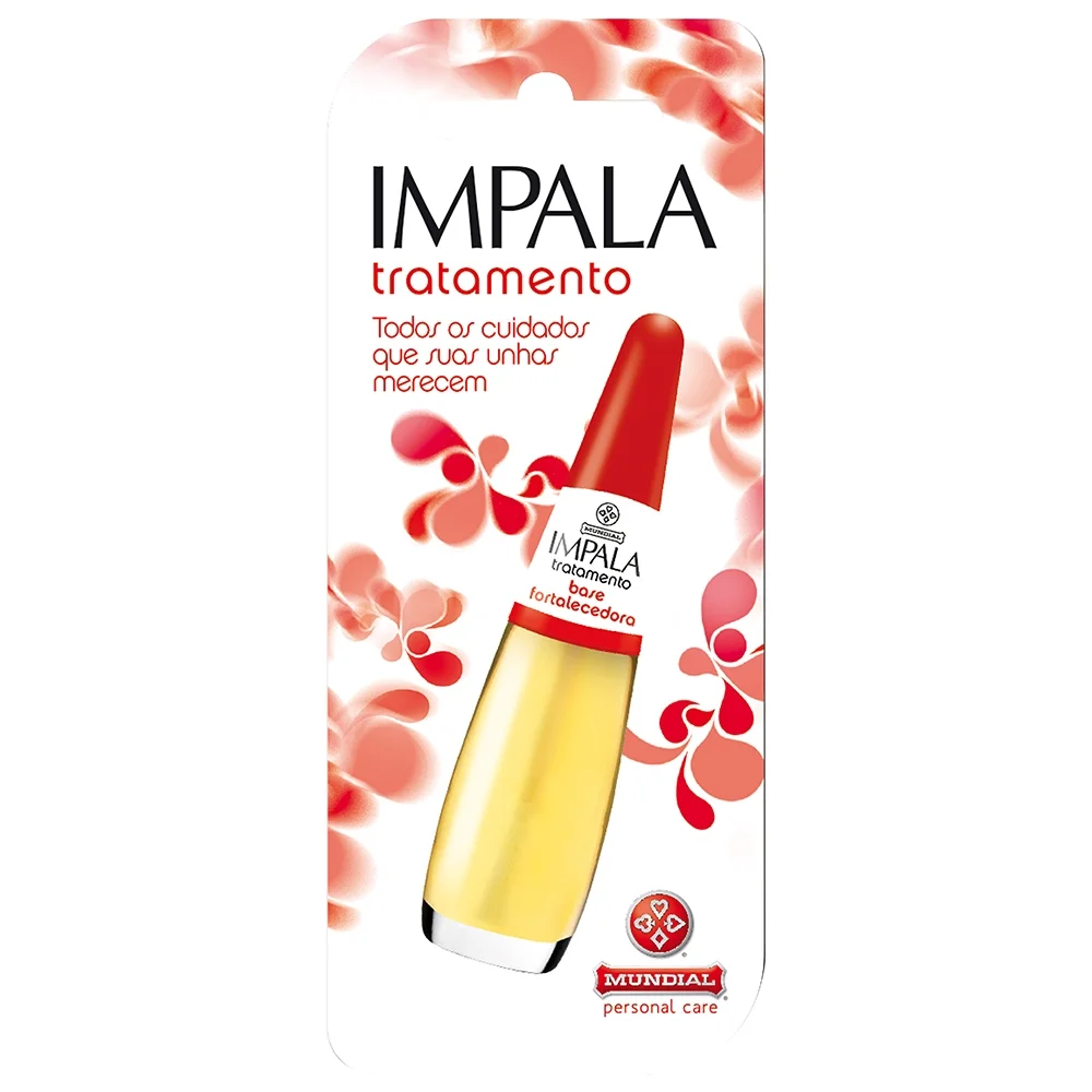 ESMALTE IMPALA BASE FORTALECEDORA CX 6U