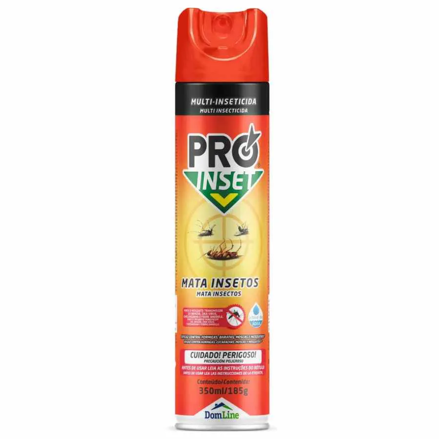 INSETICIDA AEROSOL PRO INSET MATA INSETOS 350ML