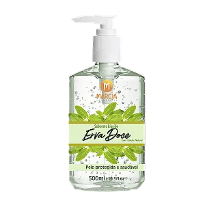 SABONETE LIQUIDO MARCIA ERVA DOCE 500ML