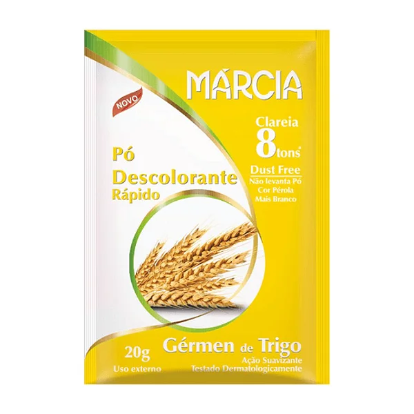 PÓ DESCOLORANTE MARCIA 20G GERMEN DE TRIGO