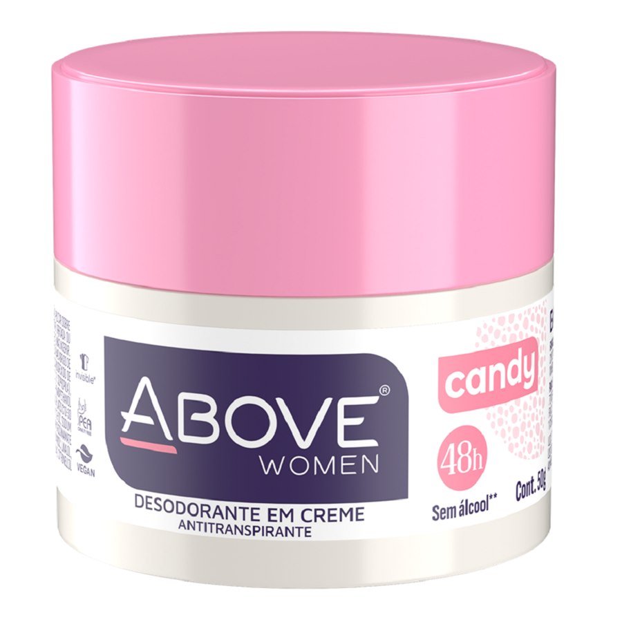DESODORANTE CREME ABOVE CANDY 50G POTE