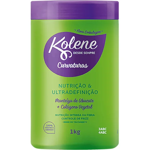 CREME TRATAMENTO CABELO KOLENE CURVATURAS 1KG