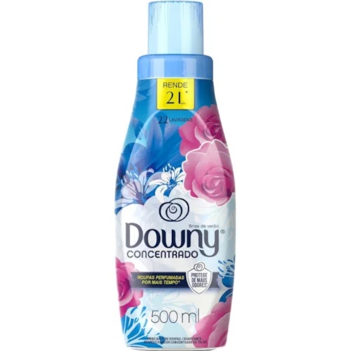 AMACIANTE DE ROUPAS CONCENTRADO DOWNY BRISA DE VERAO 500ML