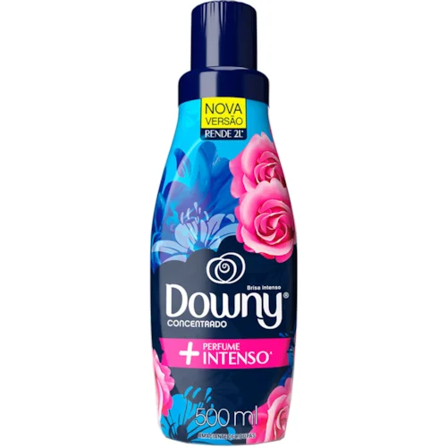AMACIANTE DE ROUPAS CONCENTRADO DOWNY BRISA INTENSO 500ML