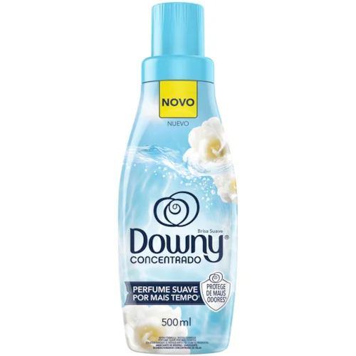 AMACIANTE DE ROUPAS CONCENTRADO DOWNY BRISA SUAVE 500ML