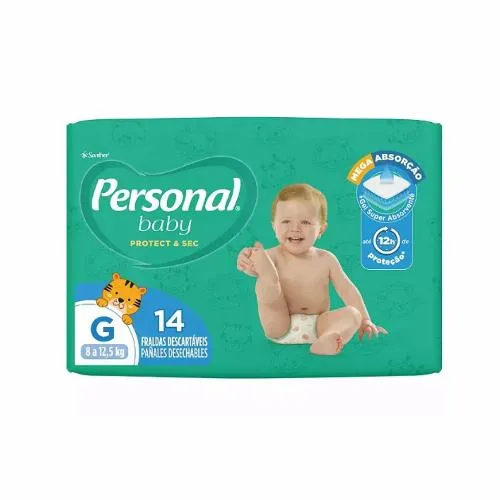 FRALDA BABY PERSONAL JUMBINHO G 14U