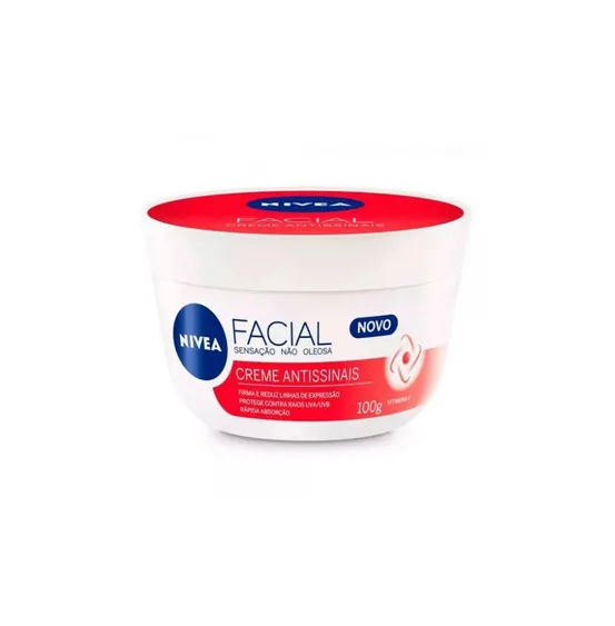 CREME FACIAL NIVEA ANTISSINAIS 100G