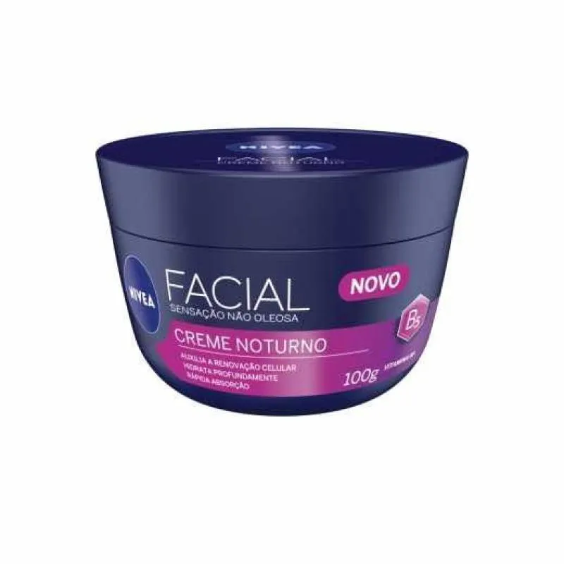 CREME FACIAL NIVEA NOTURNO 100G