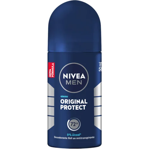 DESODORANTE ROLLON NIVEA MEN ORIGINAL PROTECT 50ML