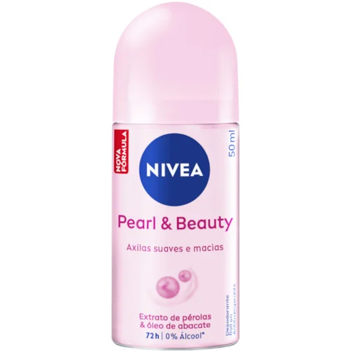 DESODORANTE ROLLON NIVEA FEM PEARL BEAUTY 50ML