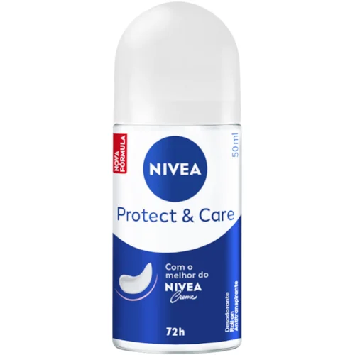 DESODORANTE ROLLON NIVEA FEM PROTECT CARE 50ML